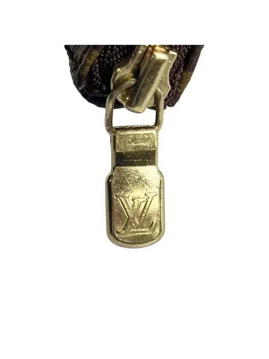 Louis Vuitton Pochette Handbag Brown Pouch - Picture 13 of 16